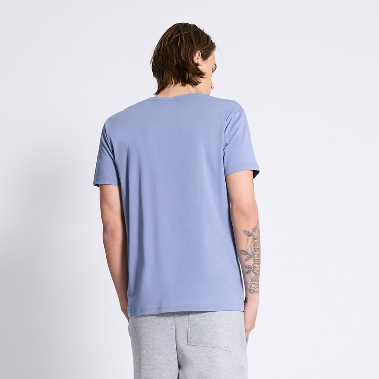 Premium basic tee "Conrad" Dusty Blue